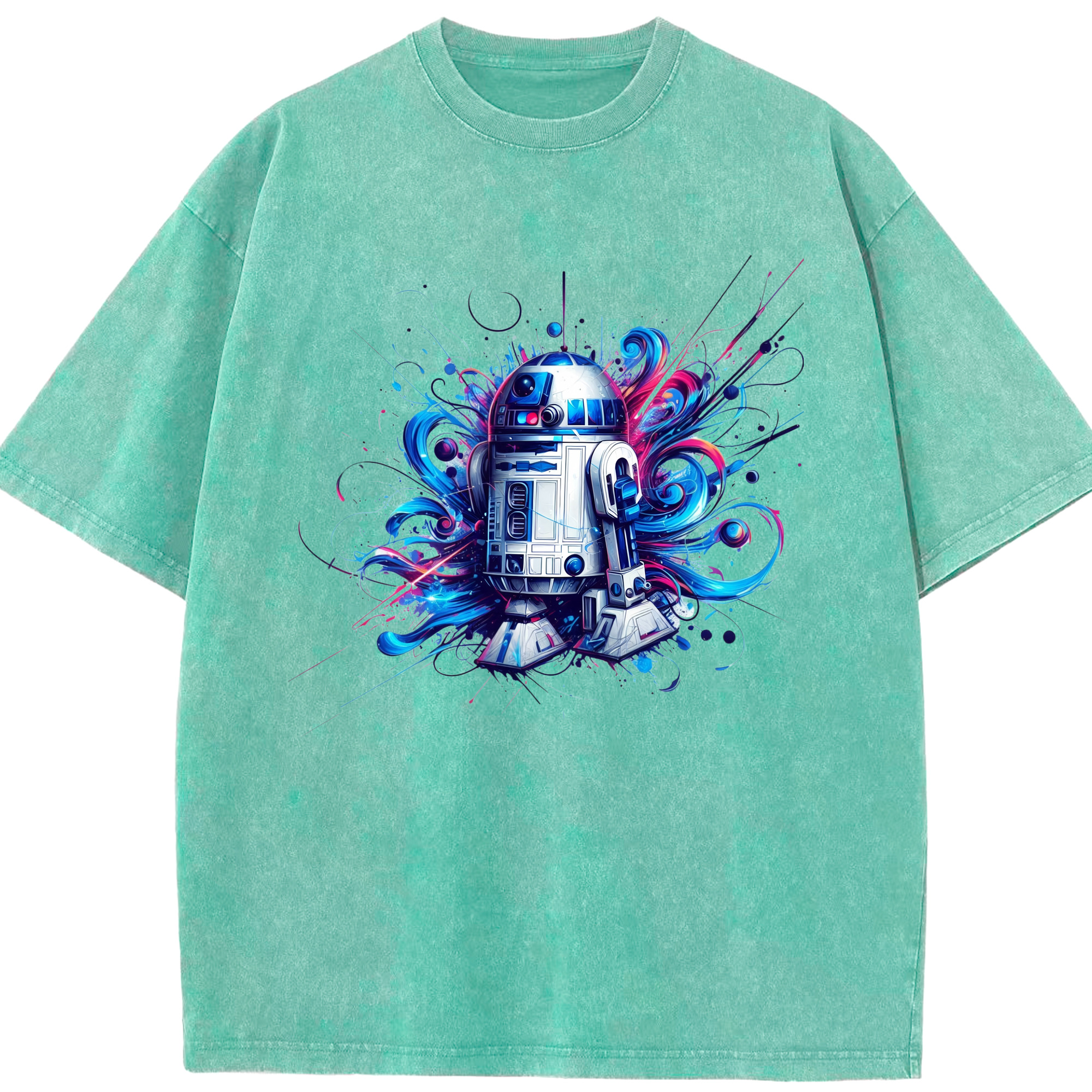 （画像用） スター・ウォーズ Star Wars 綿100% ヴィンテージ風 半袖Tシャツ（フロントプリント）